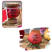 Orange Jar Mini Rose